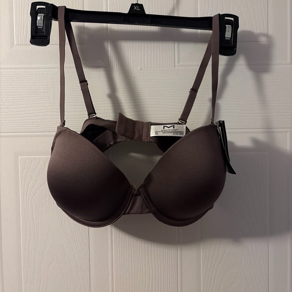 Maidenform Other - Maidenform Side Smoothing Strapless Underwire Bra 34D Brown NWT
